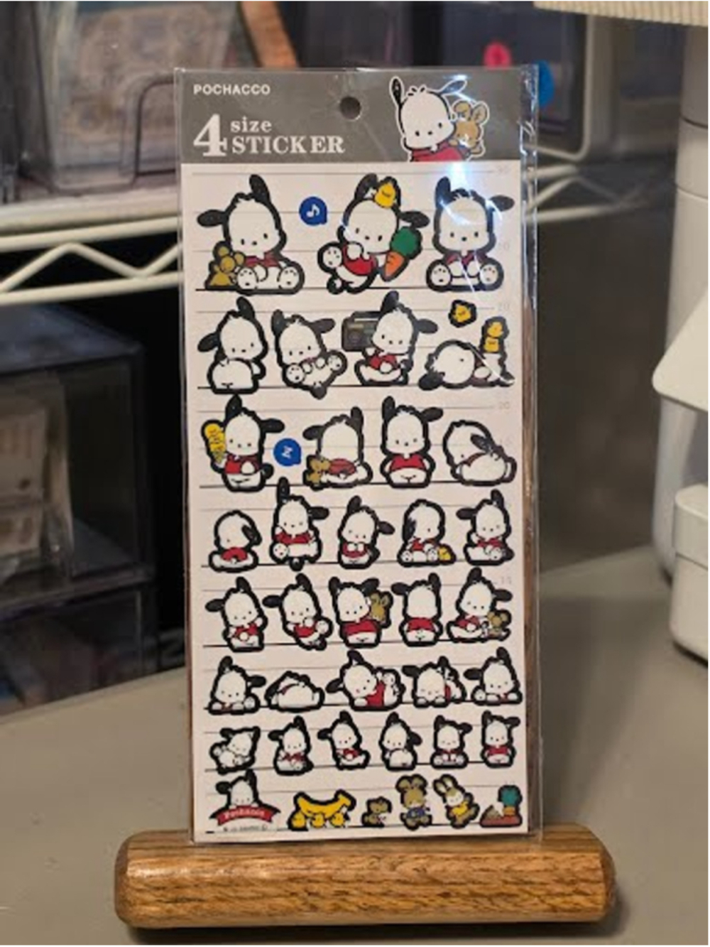 #PC-2437 Licensed Pochacco Sticker Sheet